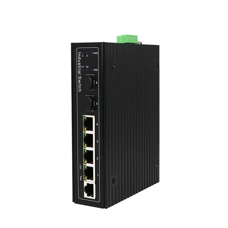 OEM 250m 4 8ports CCTV Unmanaged Managed Industrial Network Ethernet PoE Switch 