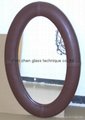 Leather Frame Mirror