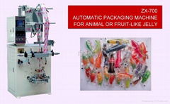 ZX-700 Automatic Packaging Machine for Animal or Fruit-like Jelly