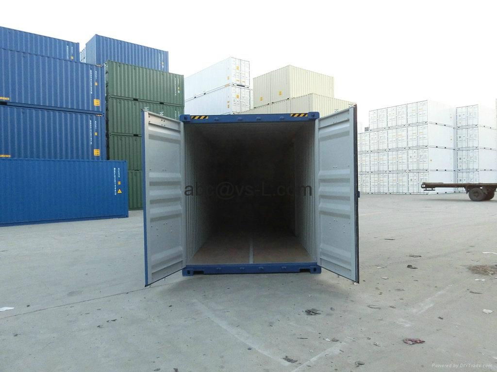 Pallet wide Container and side open model