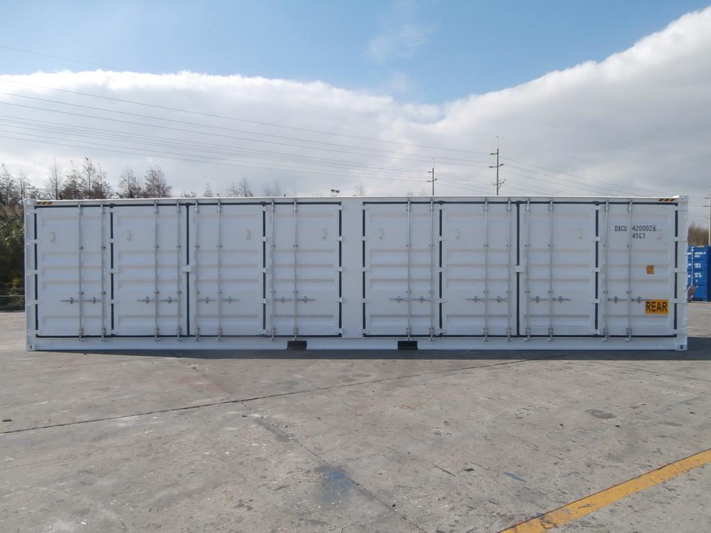 Pallet wide Container and side open model 2