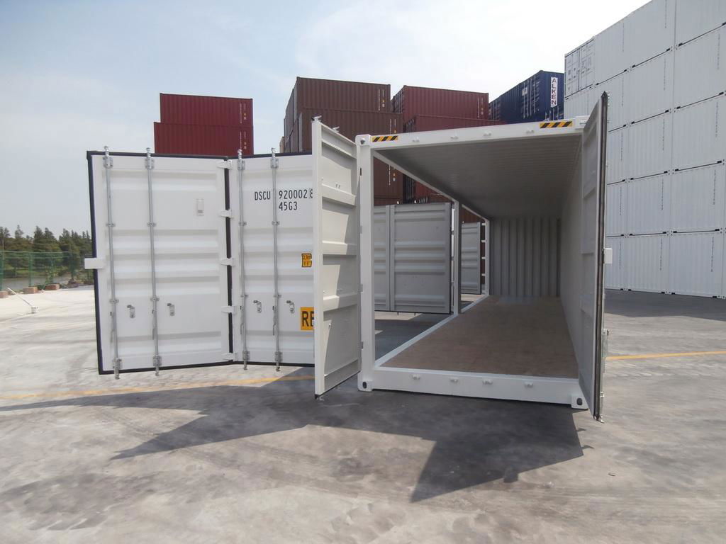 Pallet wide Container and side open model 3