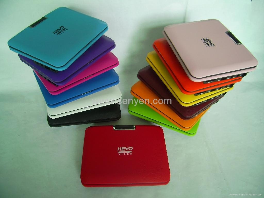 9599 9.8inchPortable DVD/TV/USB/MPEG4/GAME/Card reader with 9.8'' TFT player 2