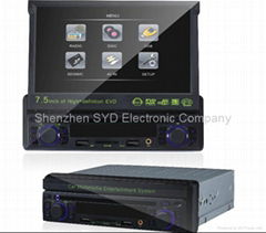 CMS-750 7.5" CAR DVD/USB/SD/FM/AM  PLAYER