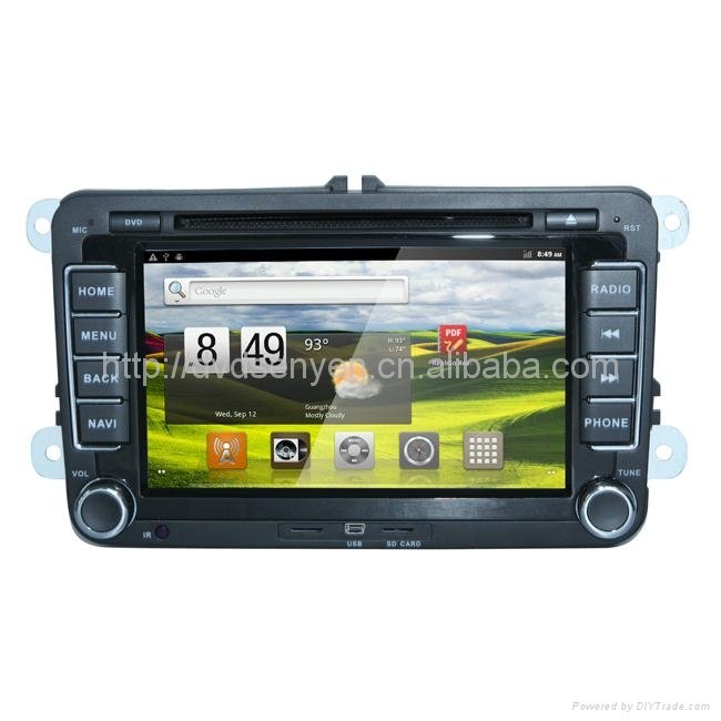 7inch on-borad computer Android system,WIFI,car GPS,car DVD
