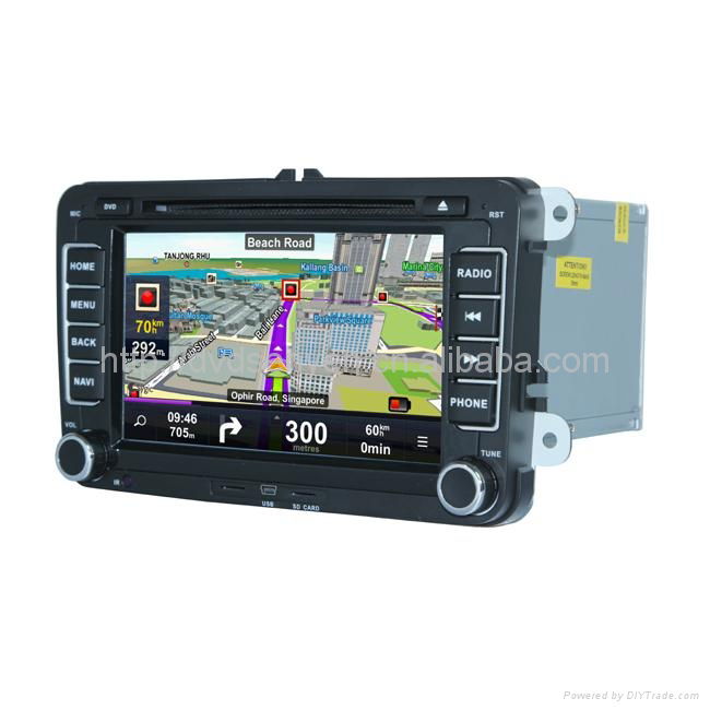 7inch on-borad computer Android system,WIFI,car GPS,car DVD 2