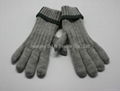 Acrylic knitted winter Beer glove