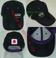 Micro fiber with mesh Gorros cap in magnetic scoreboard 2