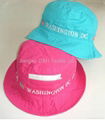 Basic Cotton Sun Bucket Fish hat