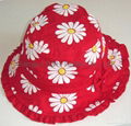 Floral Cotton Bucket Sun hats