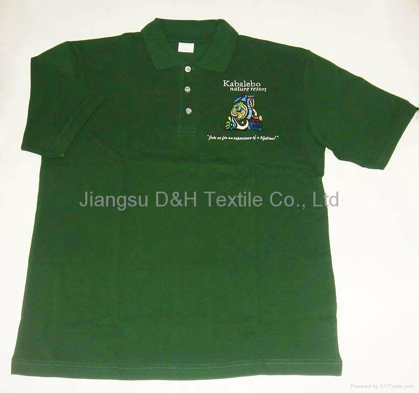 High Quality Cotton Pique Mesh Polo Shirt/Tshirt work cloth 3