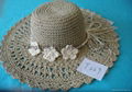 Cheap and Elegant Lady Straw Hat Straw