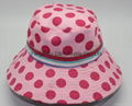 Fashional Lady Cotton Printing Sun Hat 