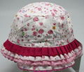 100%Cotton female Hats 1