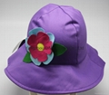 Fashional  Summer Hat/Sun Hat With Flower