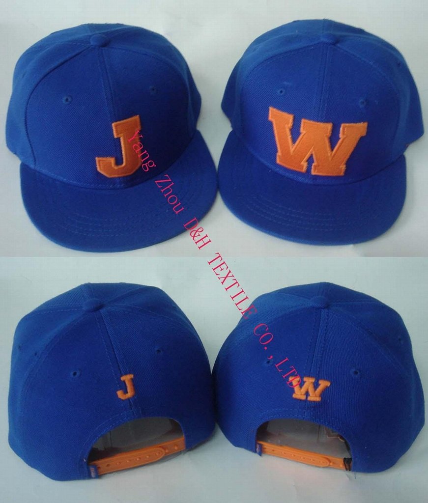 Applique Embroidery With Fitted Short Flat Peak Snapback  army Caps  2