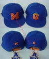 Applique Embroidery With Fitted Short Flat Peak Snapback  army Caps  1