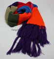 Fashional Popular Cotton Knitted Scarf/Warm Scarf 2