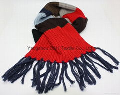 Fashional Popular Cotton Knitted Scarf/Warm Scarf