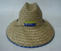 Cowboy stetson Straw sun  boater hats