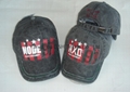 Printing Pigment Wash Embroidery Cotton Beach Baseball Sport Gorros Cap