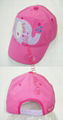 Fashion Animal Embroidery Ctton Child Cap