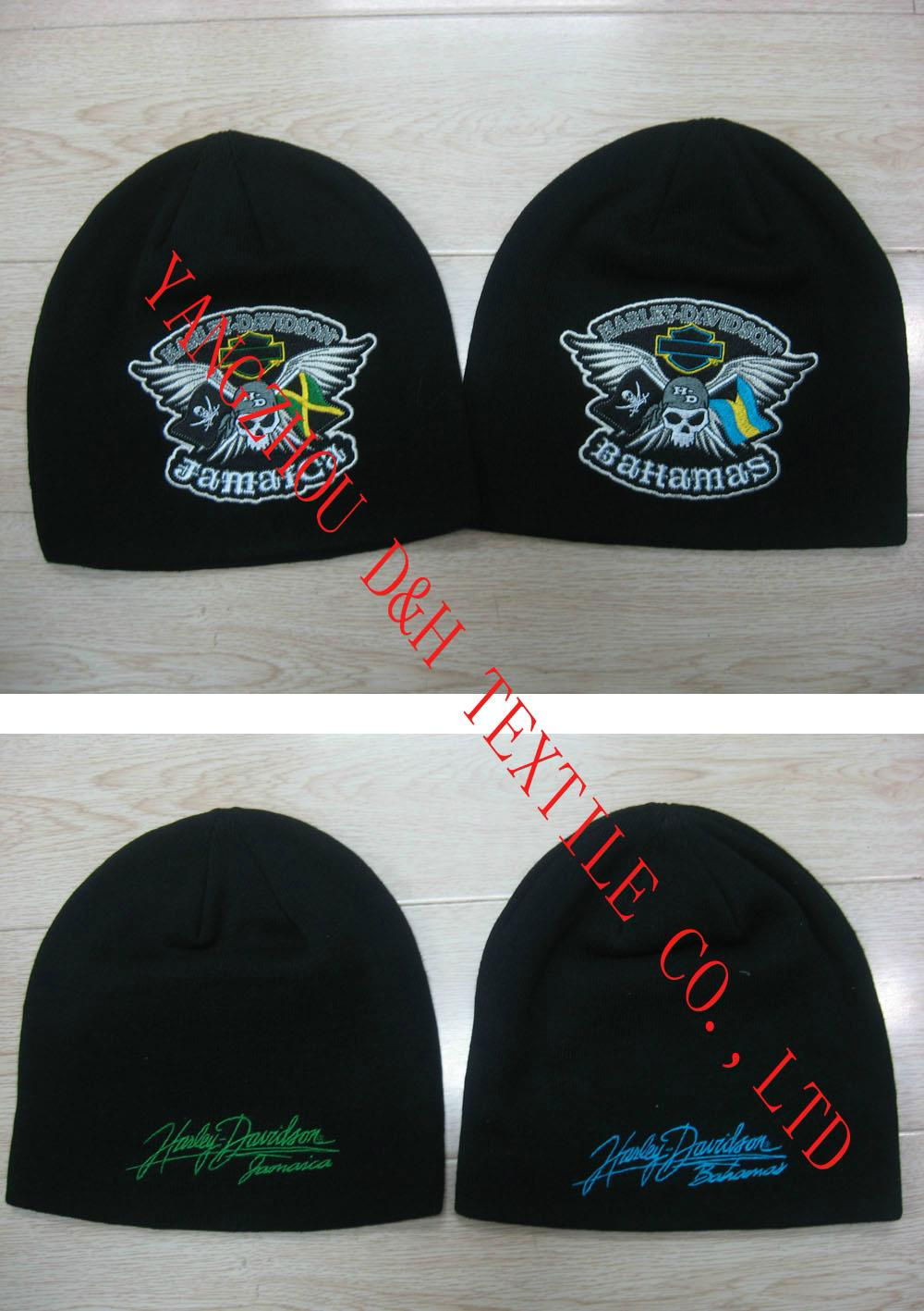 Custom 100% Cotton Knitted Hats/ Crochet Hats  