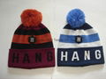 3A Quality Jacquard Knitted Hat with POM-POM 5