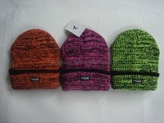 Thick Knitted Gague Beanie, Crochet Hat