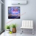  HOT Optical Fiber painting decoration painting dynamic frameless painting