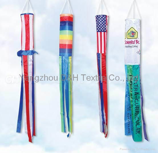 Promotion advertising National Day fans Air Pipe wind chime kite