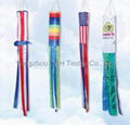 Promotion advertising National Day fans Air Pipe wind chime kite 2