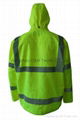 High Quality Green Nylon Jacket Work Cloth Workwear Apparel Coverall 3