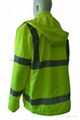 High Quality Green Nylon Jacket Work Cloth Workwear Apparel Coverall 5