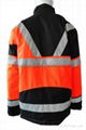 Nylong Orange Winter Jacket Garment