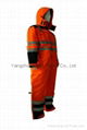  Nylon Orange Winter Coverall Work dress Cloth Overall Apparel  3