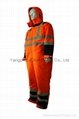  Nylon Orange Winter Coverall Work dress Cloth Overall Apparel 