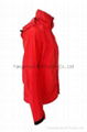  Fine Nylon Red Rain Coat Jacket Work Cloth labour suit Apparel  2