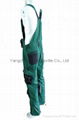  Hot Good Quality Green Bib Pants trousers Overall Work Cloth Short  6