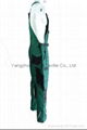  Hot Good Quality Green Bib Pants trousers Overall Work Cloth Short  8