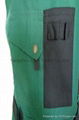  Hot Good Quality Green Bib Pants trousers Overall Work Cloth Short  12