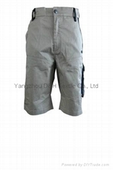 Newest Khaki Twill Men'short, Wholesale Short Men, Pleat Golf Short ,trousers