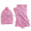 Child Knitted Set/ Knitted Hat / Knitted Scarf/Knitted Gloves 3