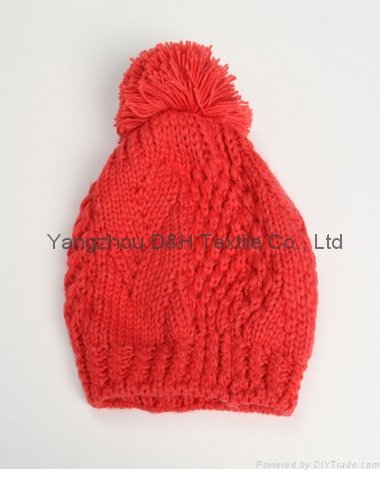  Crochet knitted hat with good quality 5