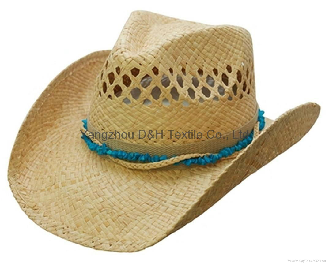 Raffia Straw Surf Hat Candana  Cowboy Straw hat 5