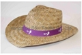 mens dress Wholesale panama Straw Hat with Rubber logo and printing brim