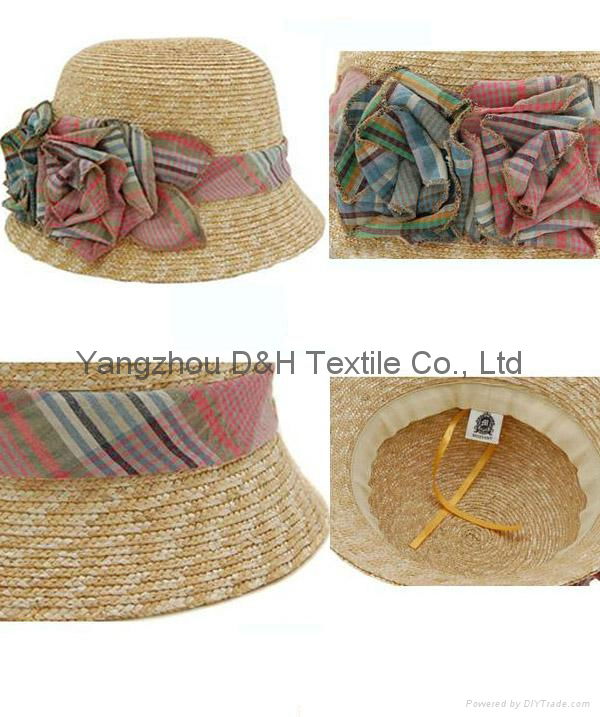 Lovely Children Straw Hat/Sun Hat/Paper Straw Hat (DH-LH9114) 5