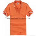  Quality  Custom       Golf Work Cotton White Polo T Shirt 9