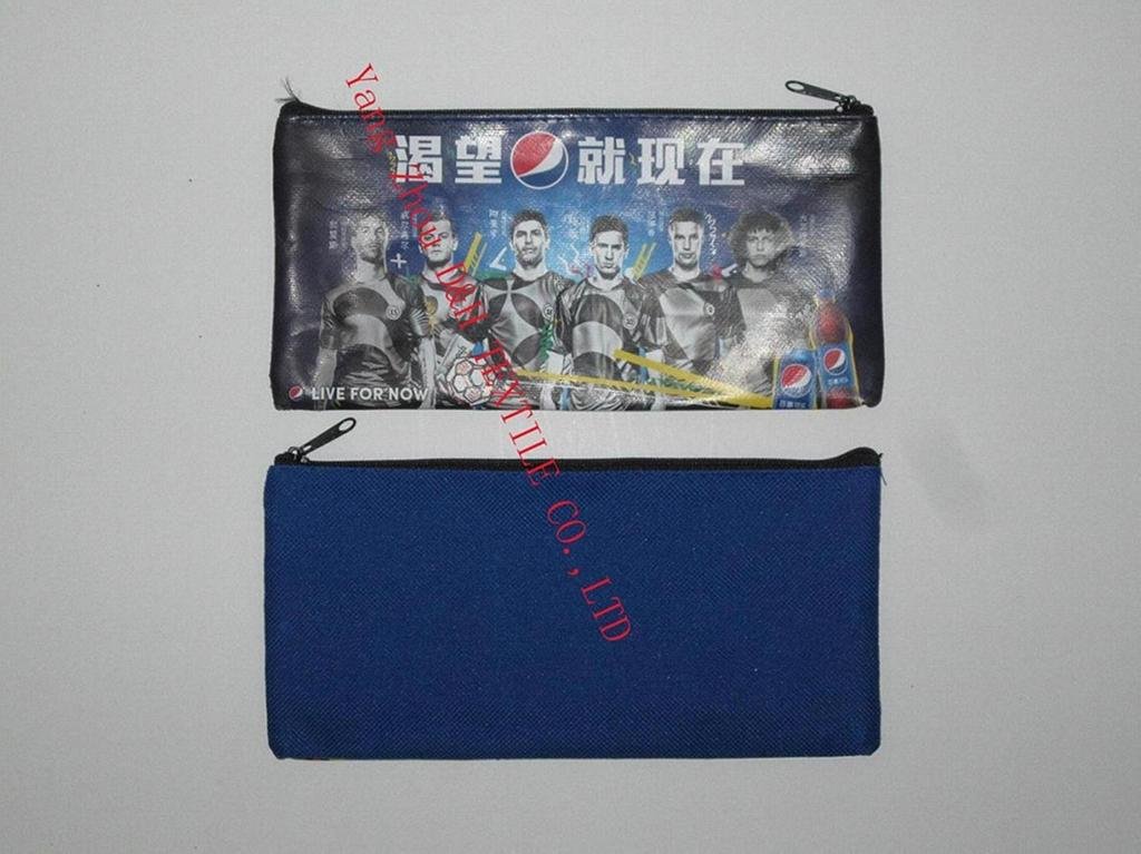 Hot! ! Promotion Quilted Cosmetic Pencil Bag 2