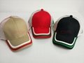 Gorros cheap plain Cotton wholesale Baseball blank wholesale cappy mesh Caps 